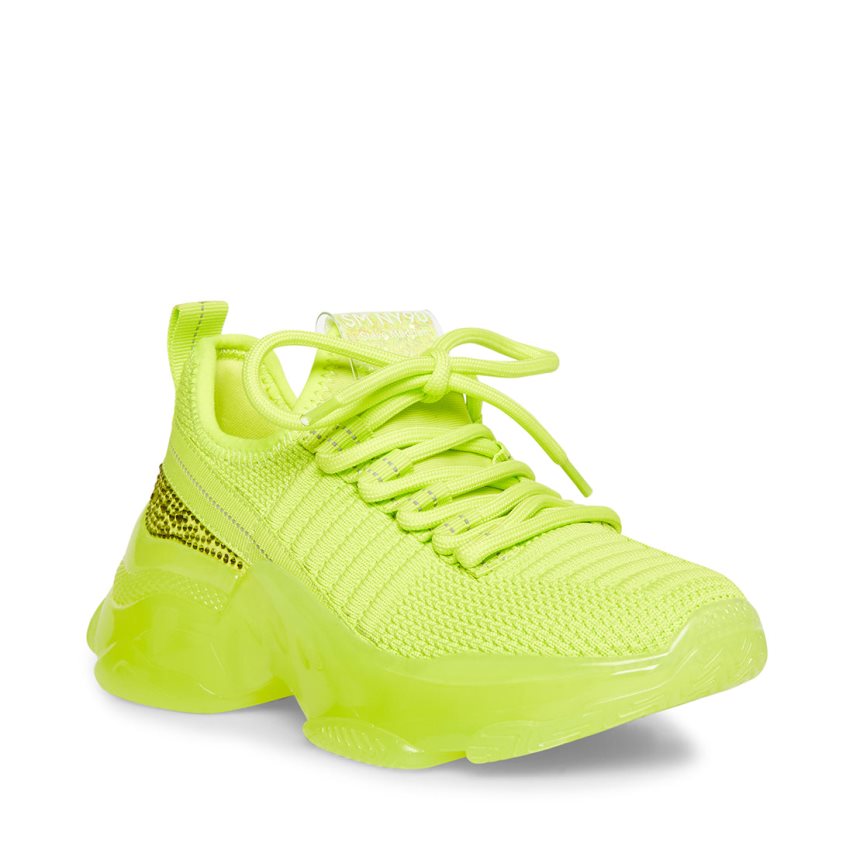 Zapatillas Steve Madden Jmaxima Neon Niños Verde | ES KB1480